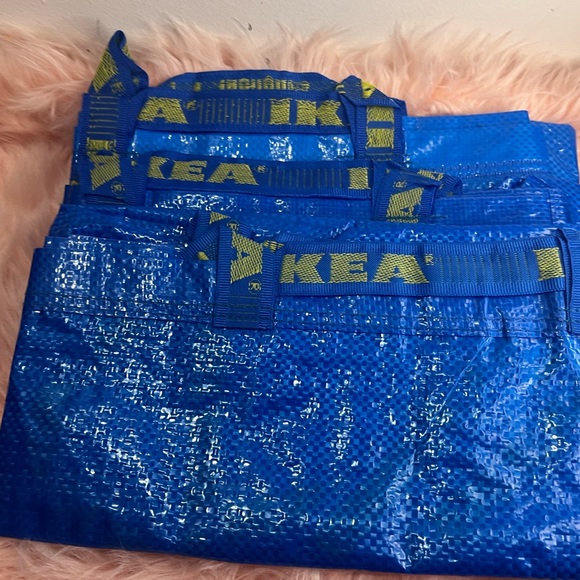Set of 2  Frakta IKEA Blue 19 Gallon Bag (New) - Picture 6 of 8